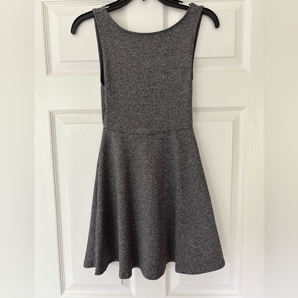 H&M Charcoal Open Back Dress - Picture 1 of 3